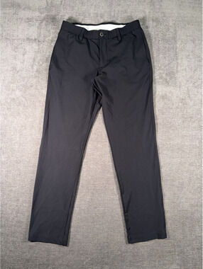 Under Armour Men's Black Athletic Pants Size 32x30